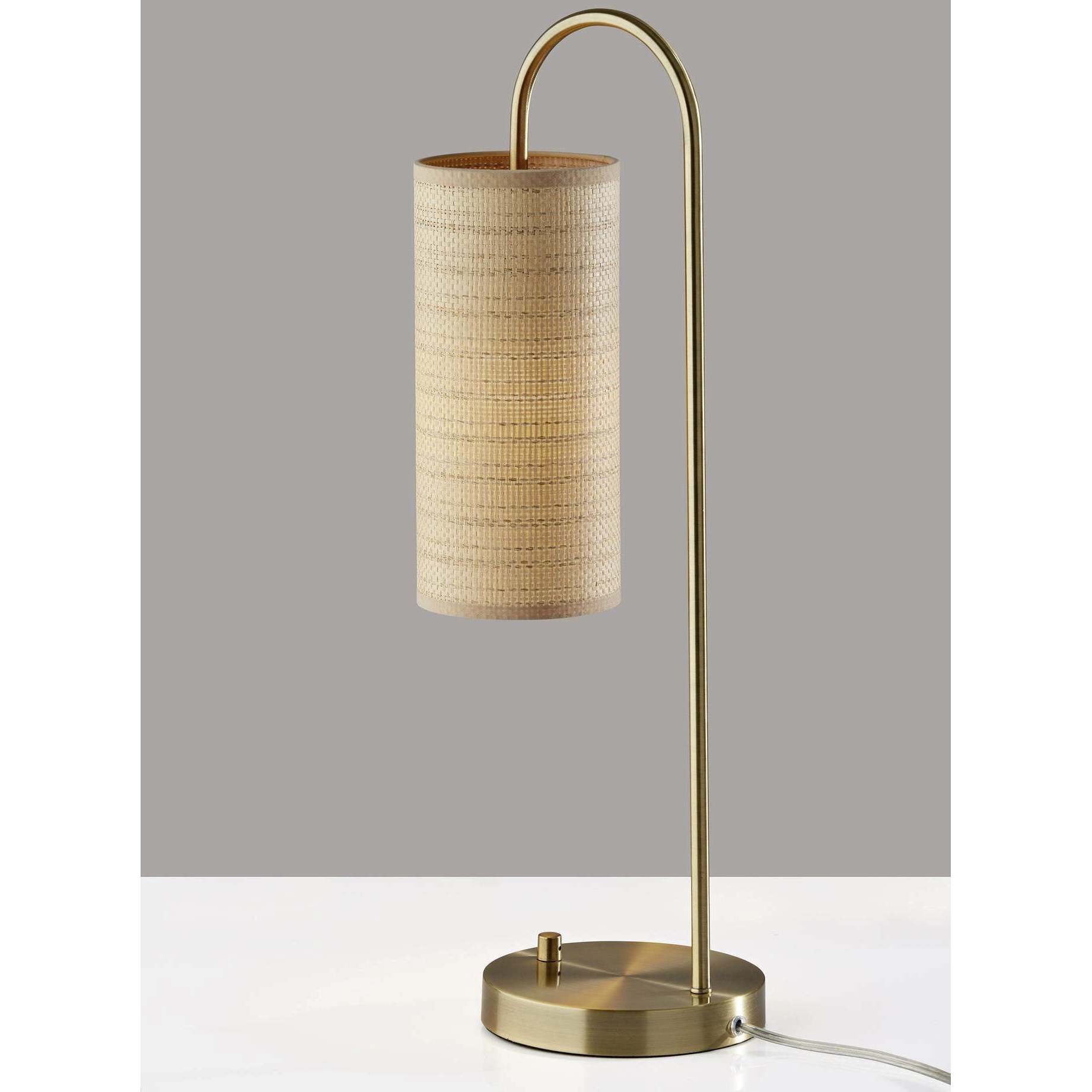 Mendoza 25 inch 40.00 watt Antique Brass Table Lamp Portable Light