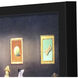 Animals 11 X 9 inch Non-Glass Framed Art, Propac