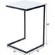Butler Loft Lawler Black Metal & Marble 24 X 14 inch Black Accent Table