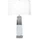 Naomi 29.5 inch 150.00 watt White Table Lamp Portable Light