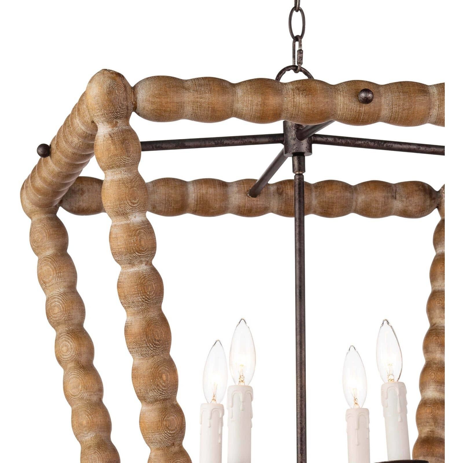 Perennial 4 Light 22.5 inch Natural Ceiling Lantern Ceiling Light