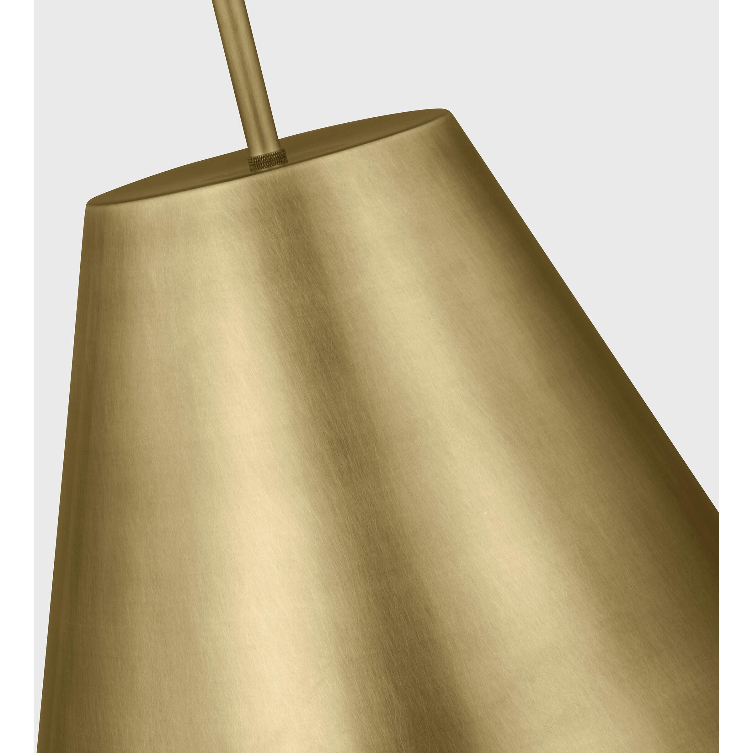 Sean Lavin Ace Line-Voltage Pendant Ceiling Light in Plated Brass