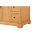 Franklin 48 X 22 X 35 inch Natural Wood Bathroom Vanity Cabinet