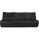 McClain Onyx Black Sofa, 3 Seater