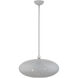 Charlton 3 Light 20 inch Nordic Gray with Brushed Nickel Accents Pendant Ceiling Light