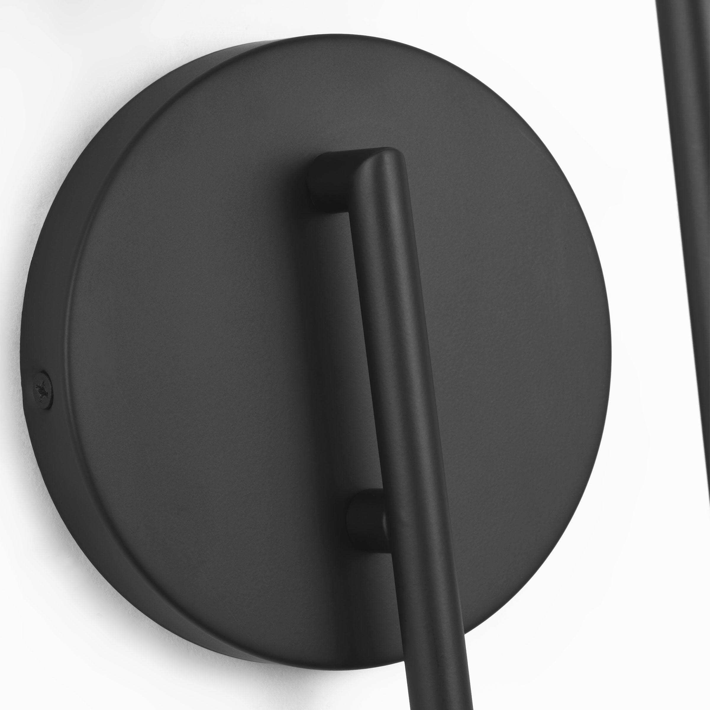 Drew & Jonathan Ender 1 Light 7 inch Midnight Black Sconce Wall Light, Small