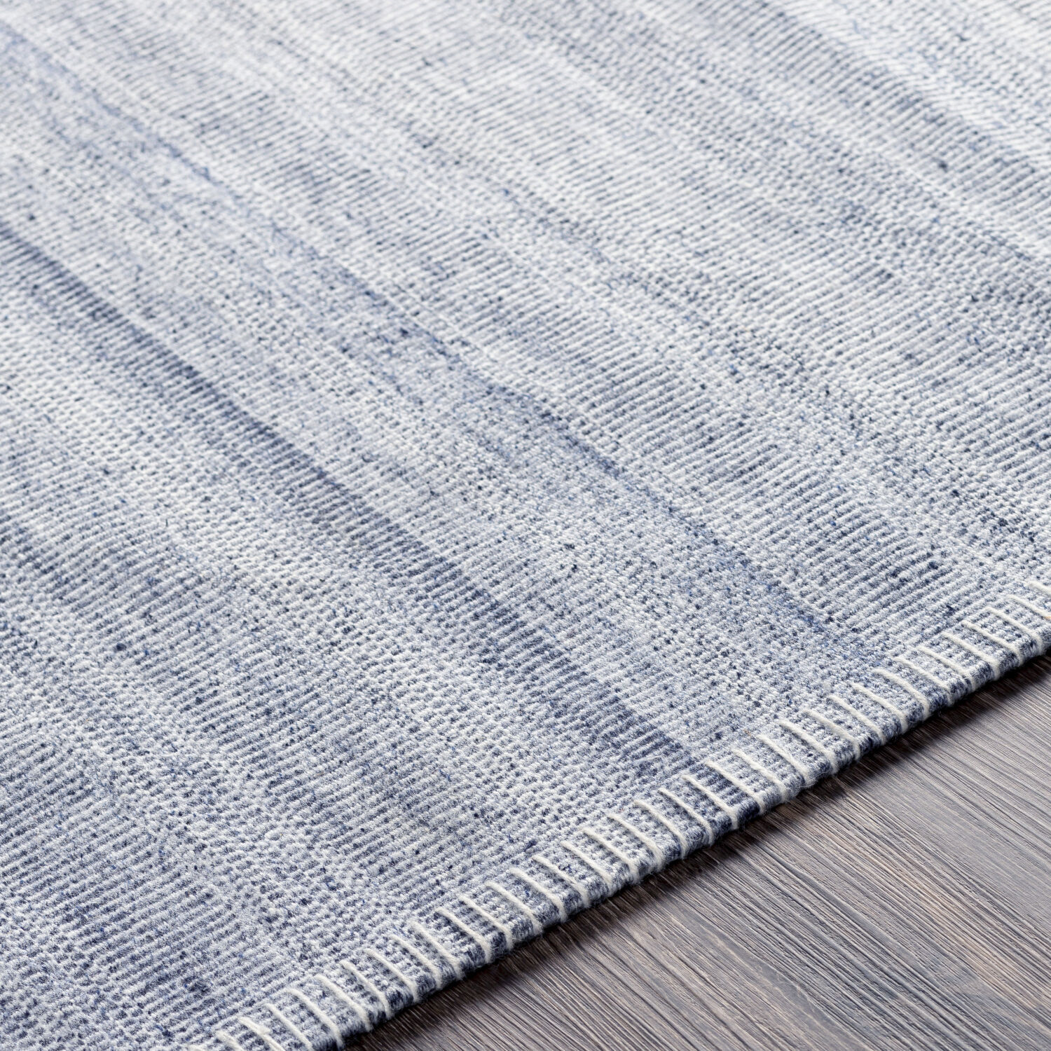Irvine 120 X 96 inch Denim Rug in 8 x 10, Rectangle