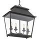 Abingdon 4 Light 21.25 inch Antique Black Iron Pendant Ceiling Light