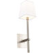 Seville Wall Sconce Wall Light in Brushed Nickel, dweLED