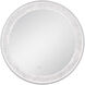 Anya 30 inch Silver Mirror
