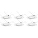 Edgewood White Recessed, Pack of 6