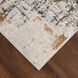 Salim Ivory and Brown Indoor Rug