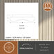 Bowen 1 Light 16.5 inch Textured Black Flush Mount Ceiling Light