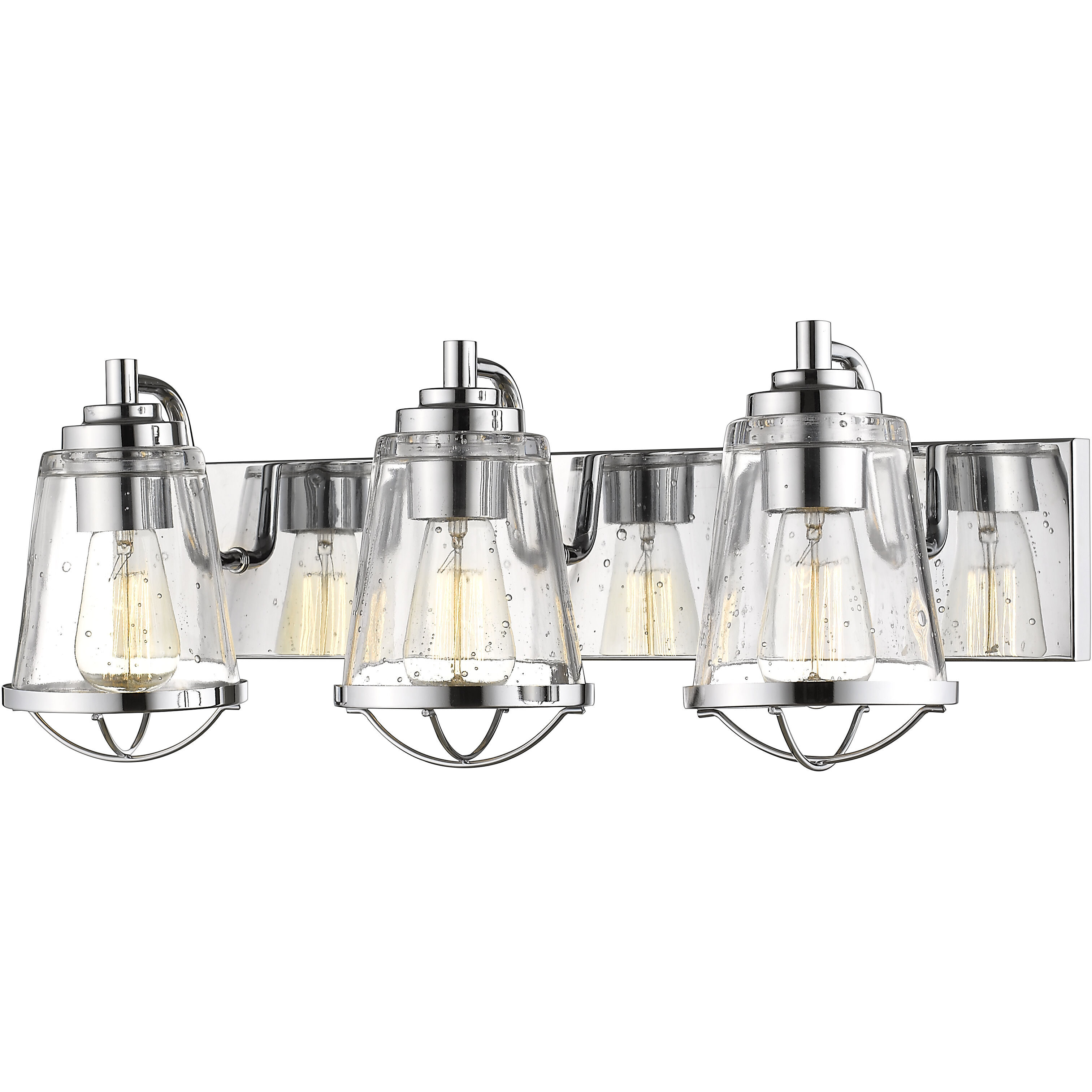 Mariner 3 Light 24 inch Chrome Vanity Wall Light