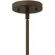 Congress 1 Light 10 inch Oil Rubbed Bronze Mini-Pendant Ceiling Light