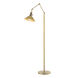 Henry 60.8 inch 60 watt Modern Brass and Modern Brass Swing Arm Floor Lamp Portable Light