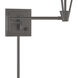 Cody 26.56 inch 40 watt Oil Rubbed Bronze Swingarm Sconce Wall Light