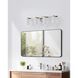 Bedminster 4 Light 30.5 inch Brushed Nickel Vanity Light Wall Light