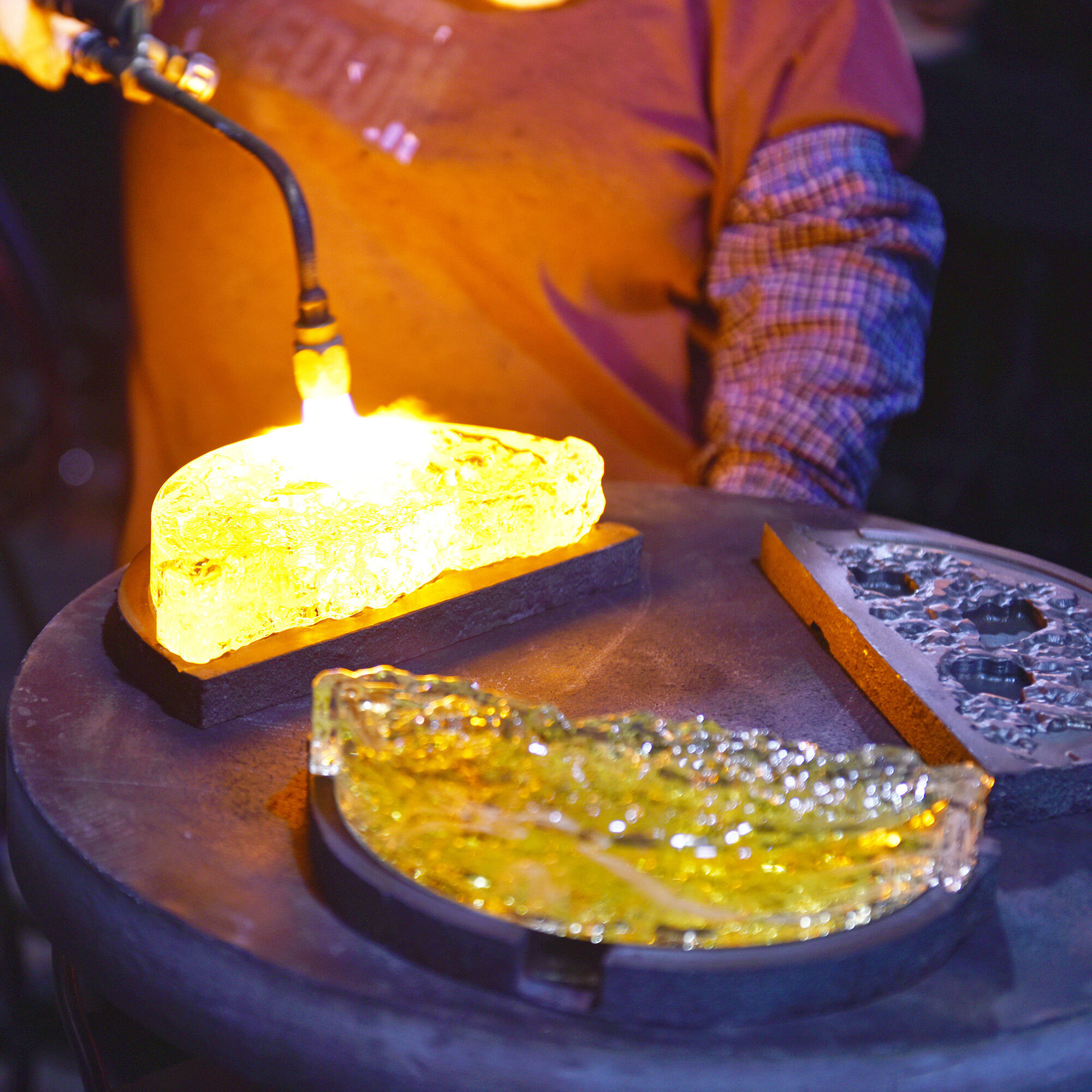 Moon LED 54 inch Brass Chandelier Ceiling Light