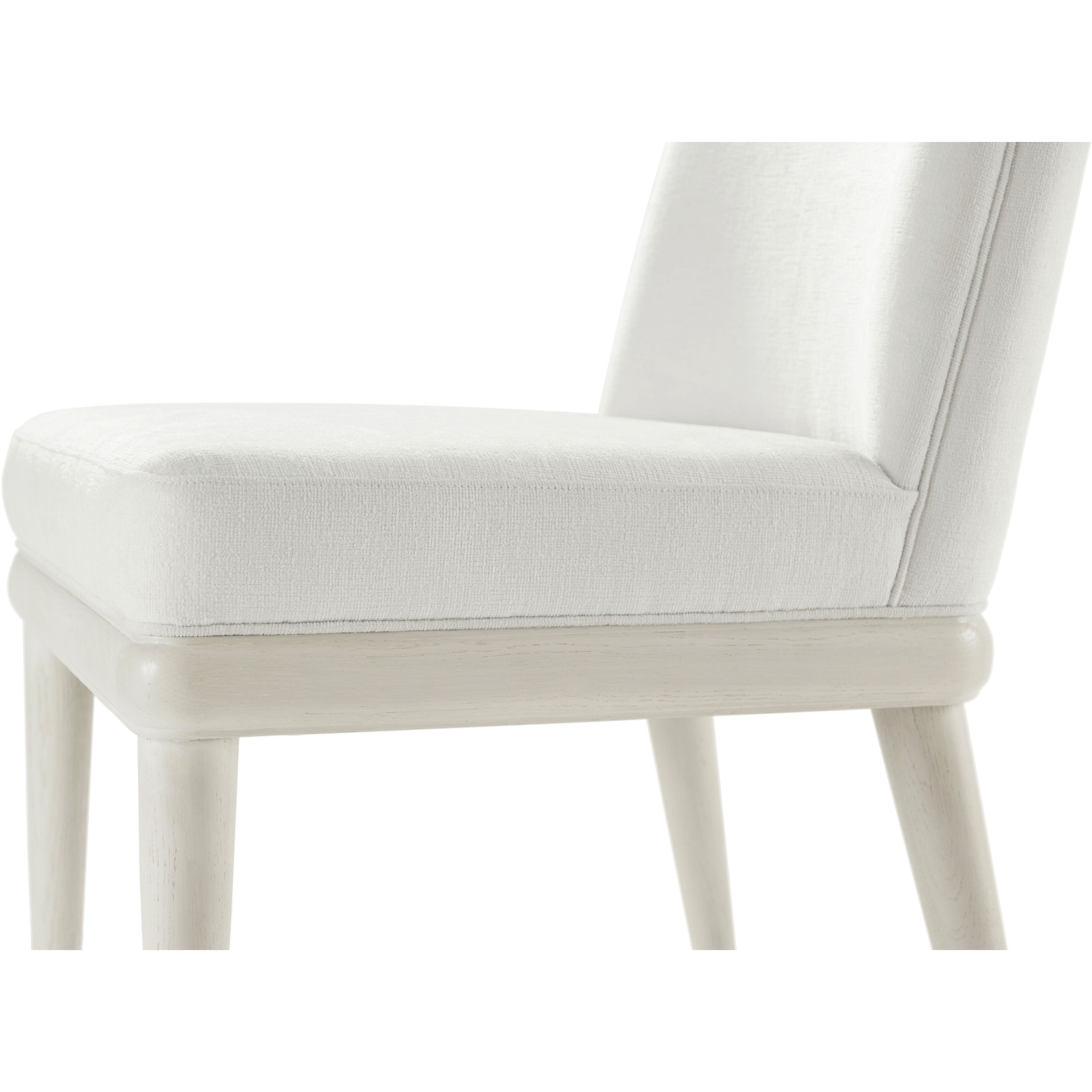 Essence Opal Dining Side Chair, Wooden, Upholstered