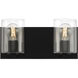 Oslo LED 14 inch Matte Black Bath/Vanity Wall Light
