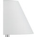 Odette 13 inch 60 watt Clear Table Lamp Portable Light