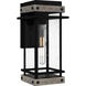 Strader 1 Light 7.5 inch Matte Black Outdoor Lantern, Medium