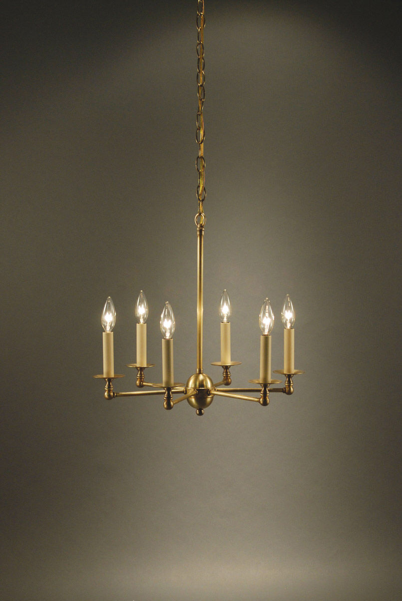 Hunter 6 Light 19.00 inch Chandelier