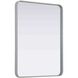 Remy 36 X 27 inch Silver Mirror