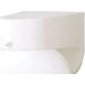 Nome 1 Light 7 inch White Outdoor Sconce