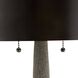 Haggard 26 inch 60.00 watt Graphite and Bronze Lamp Portable Light