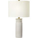 ED Ellen DeGeneres Feikudo 25.88 inch 60 watt Glossy White Table Lamp Portable Light