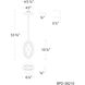 Beyond Wonder LED 3.4 inch Polished Nickel Pendant Ceiling Light, Beyond