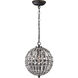 Ifrit 10.5 inch Dark Bronze Outdoor Mini Pendant