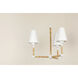 Mariana 3 Light 24 inch Textured White Chandelier Ceiling Light