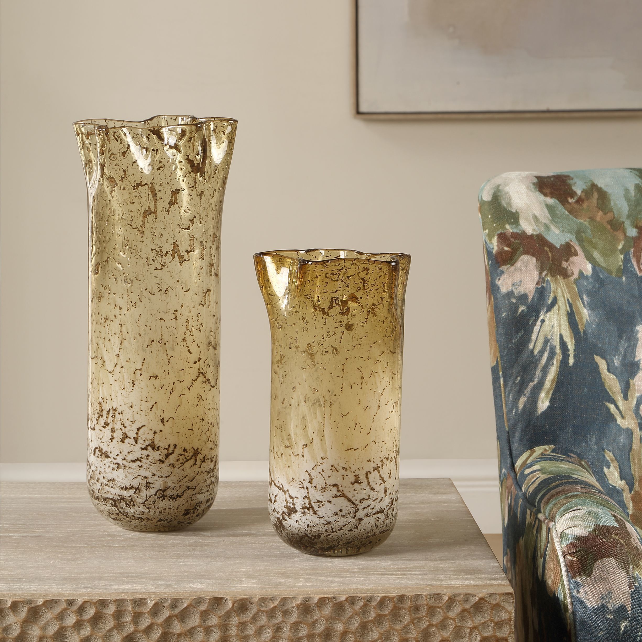 Rhine 15 X 6 inch Vases, Set of 2