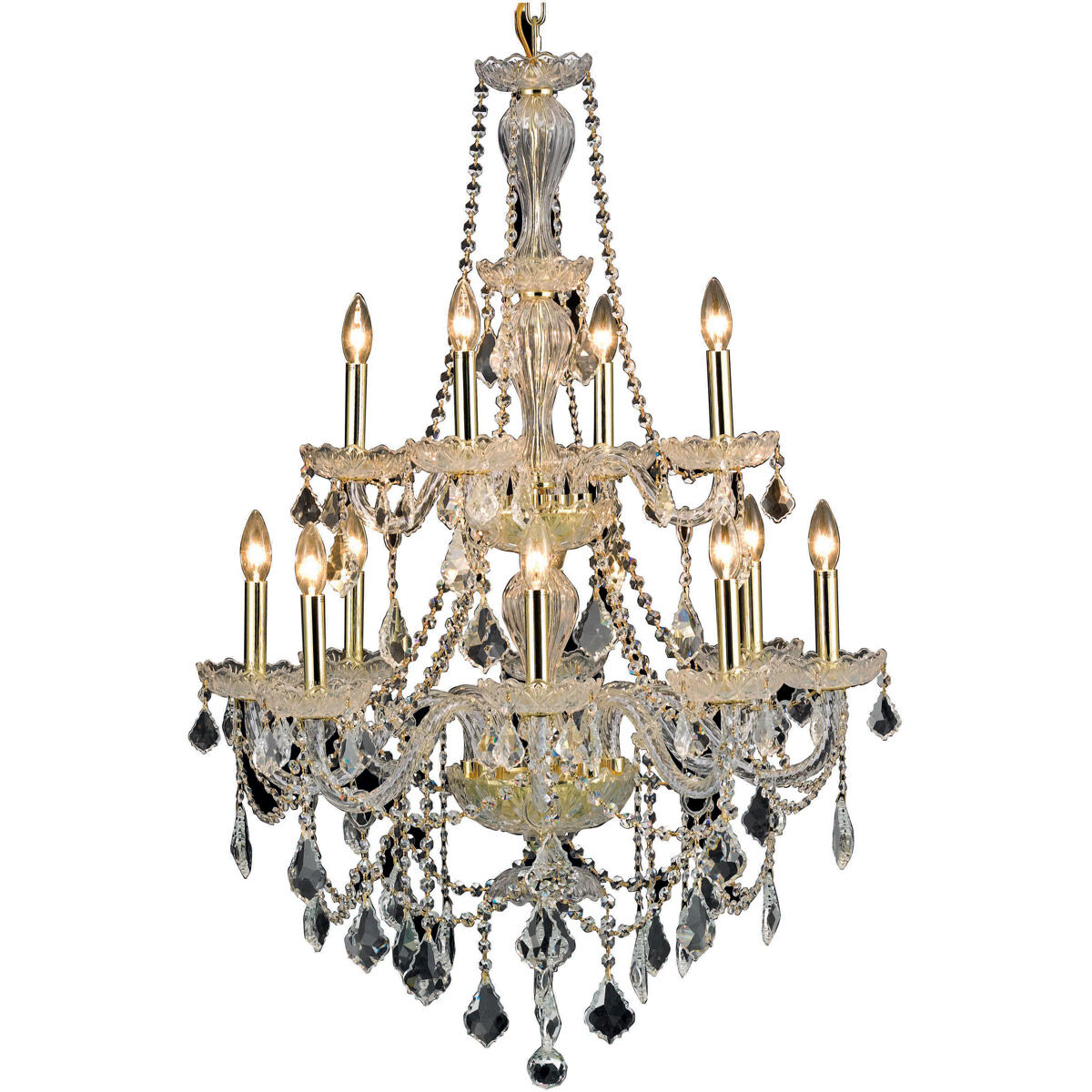 Giselle 12 Light 28.00 inch Mini Chandelier