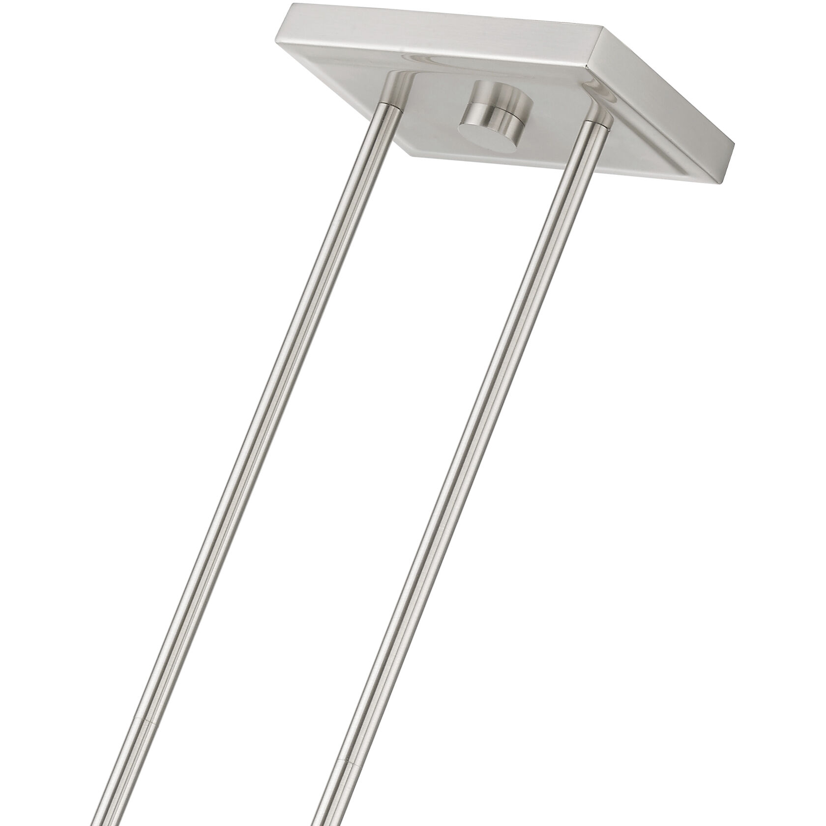 Clarion 3 Light 30 inch Brushed Nickel Linear Chandelier Ceiling Light