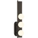Vestra LED 5 inch Dark Bronze Wall Sconce Wall Light