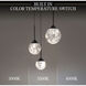 Beyond Quest LED 12 inch Black Multi-Light Pendant Ceiling Light, Beyond