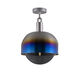 Forked LED 13.39 inch Burnt Steel Flush Mount Ceiling Light