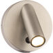 Aspire Reading Light Wall Light in Brushed Nickel