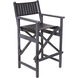 Carter 42.5 inch Black Bar Stool