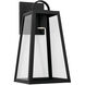 Leighton LED 19.5 inch Black Outdoor Wall Lantern