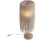 Crystal Reign 28.2 inch 40.00 watt Nickel Table Lamp Portable Light
