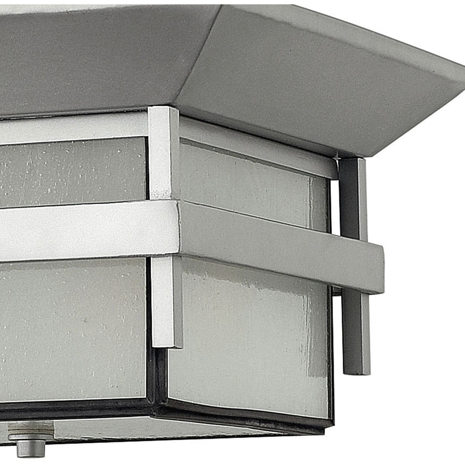 Estate Series Harbor 2 Light 12.25 inch Titanium Outdoor Flush Mount