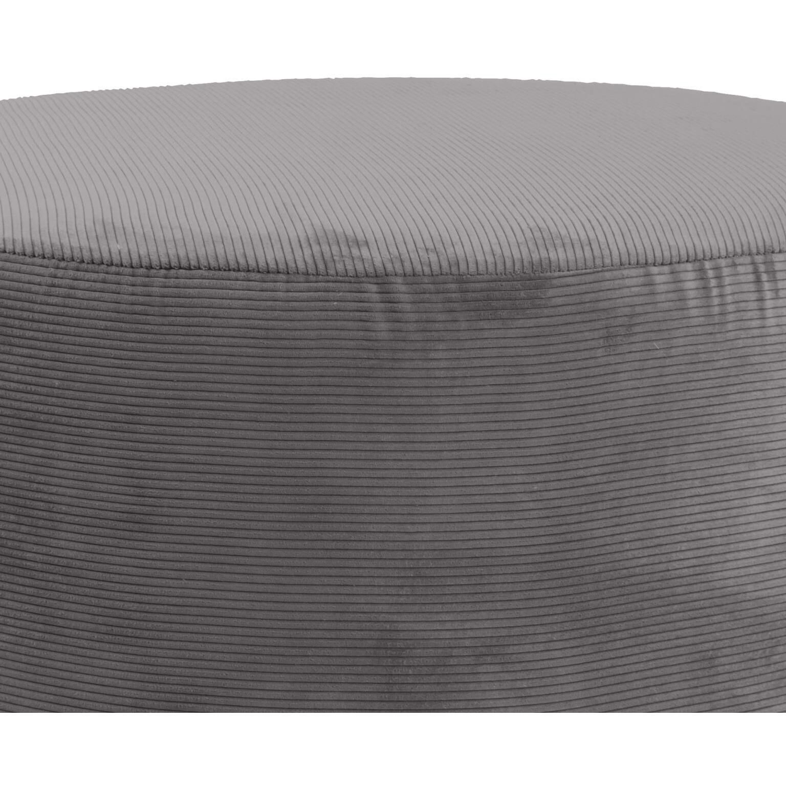 Pana Universal 18 inch Charcoal Ottoman