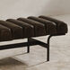 Harrison QN Dark Brown Living Room Bench