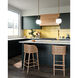 Alora Mood Copperfield 1 Light 15.75 inch Aged Gold Pendant Ceiling Light in Matte Opal Glass
