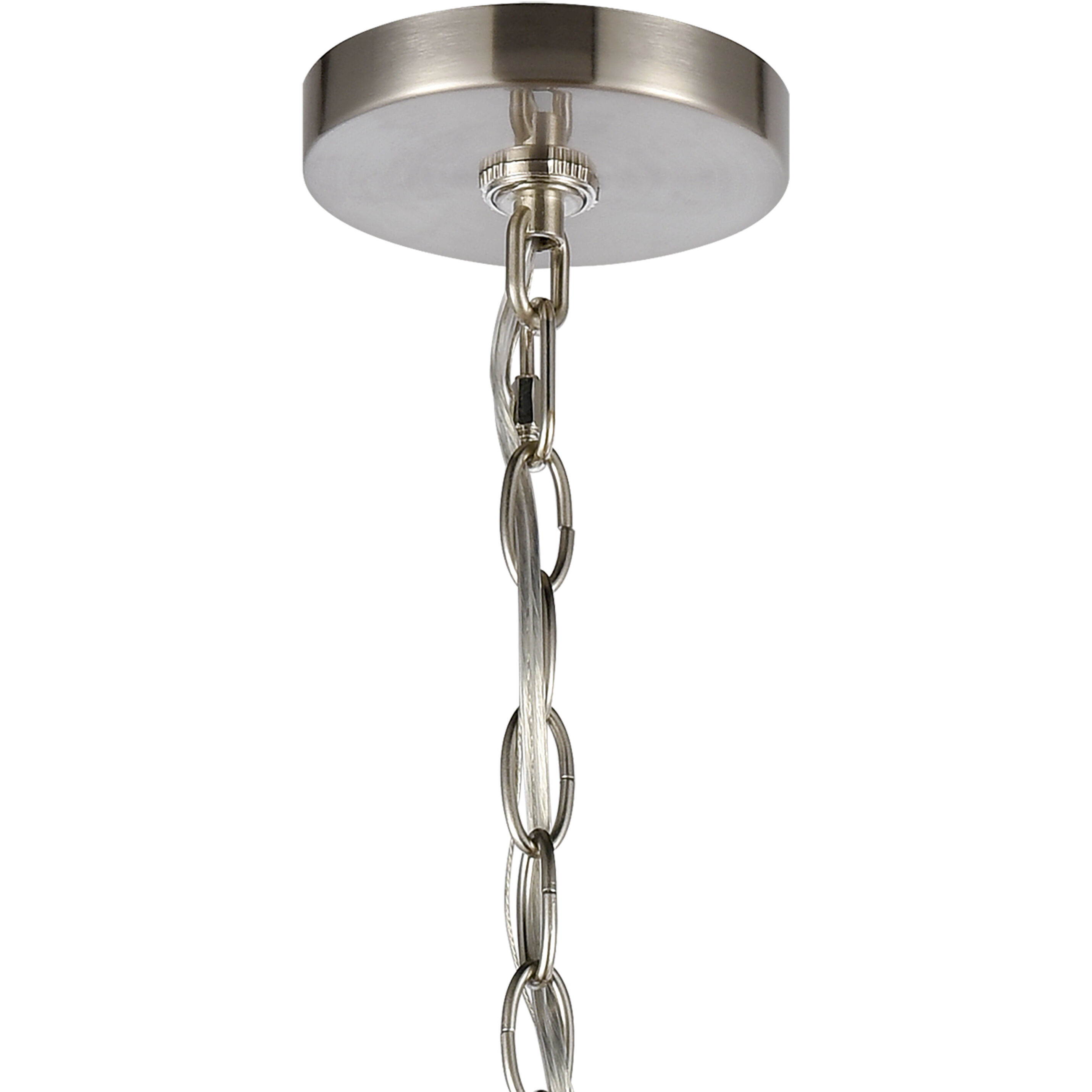 Calistoga 5 Light 25 inch Brushed Nickel Chandelier Ceiling Light